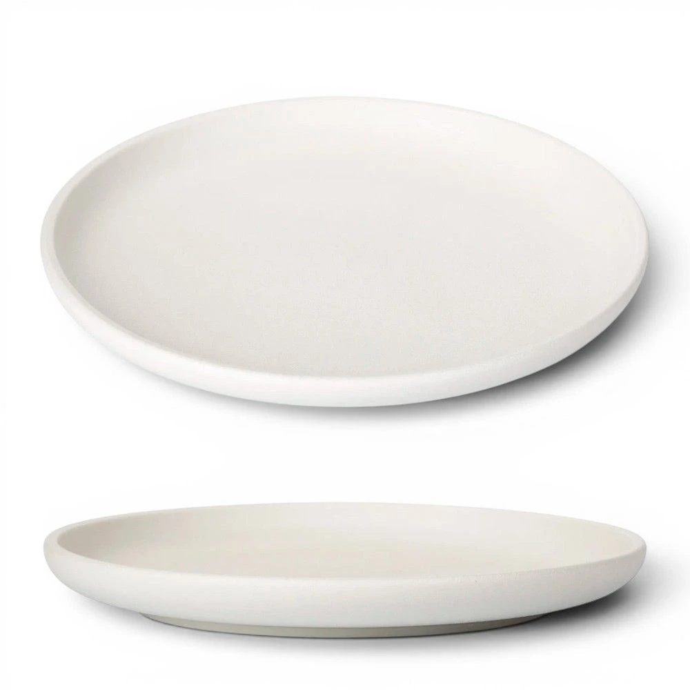 Тарелка мелкая 21см фарфор ROCK WHITE десертная DM8012