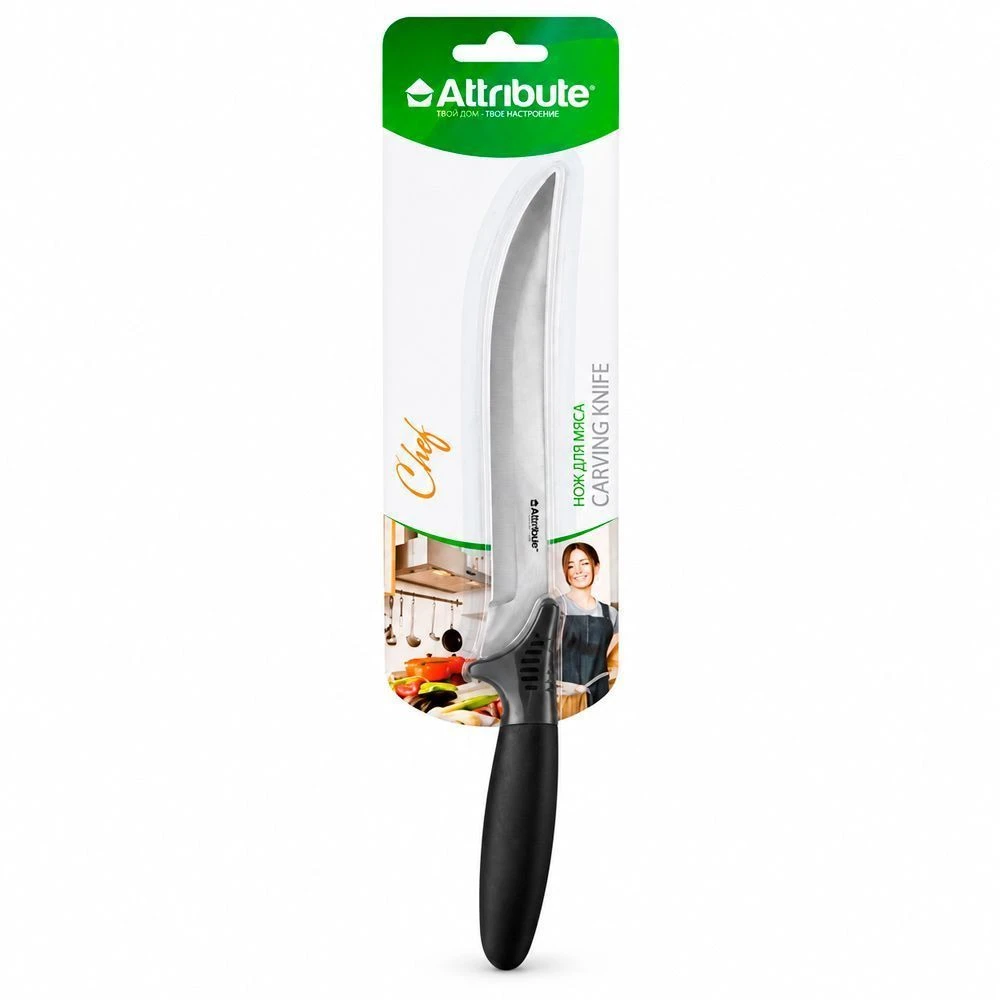 Нож для мяса 15см нерж. сталь CHEF / ШЕФ АКС036 (6/36)