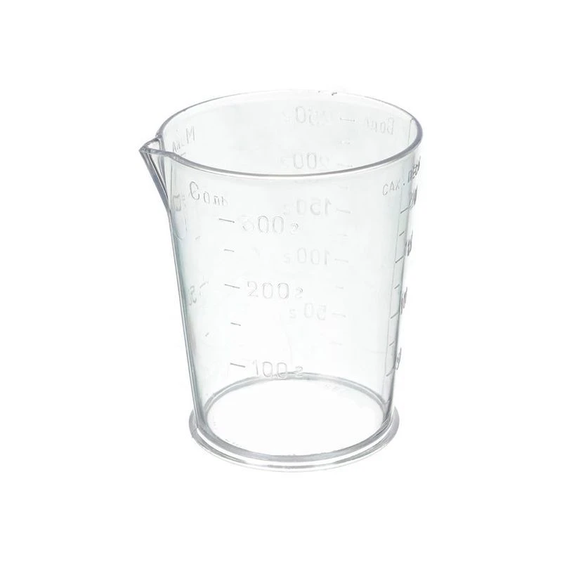 Мерный стакан 250гр. пластик PS ПУ-011К (100)