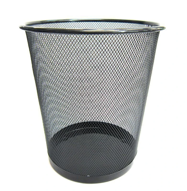 Корзина для бумаг 12л 34*28см металл JC-2700 (24)