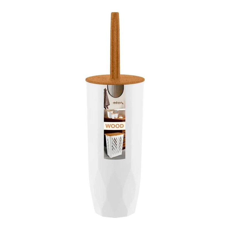 Ершик туалетный закрытый пластик Keeplex Wood (10)