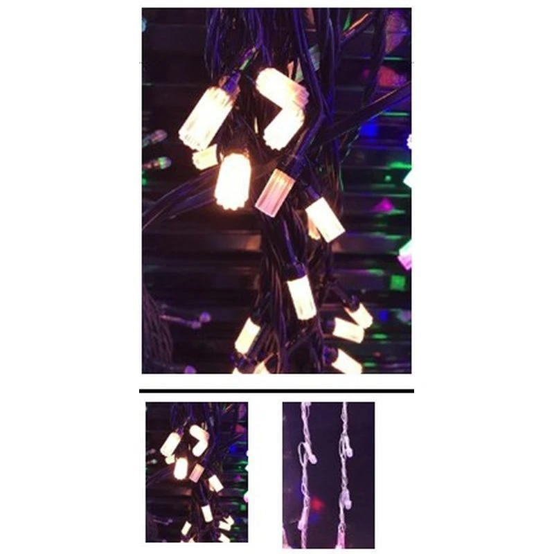 Гирлянда эл. 5м (40 диодов led, черный провод) (красный) 8001/JC-10213 (100)