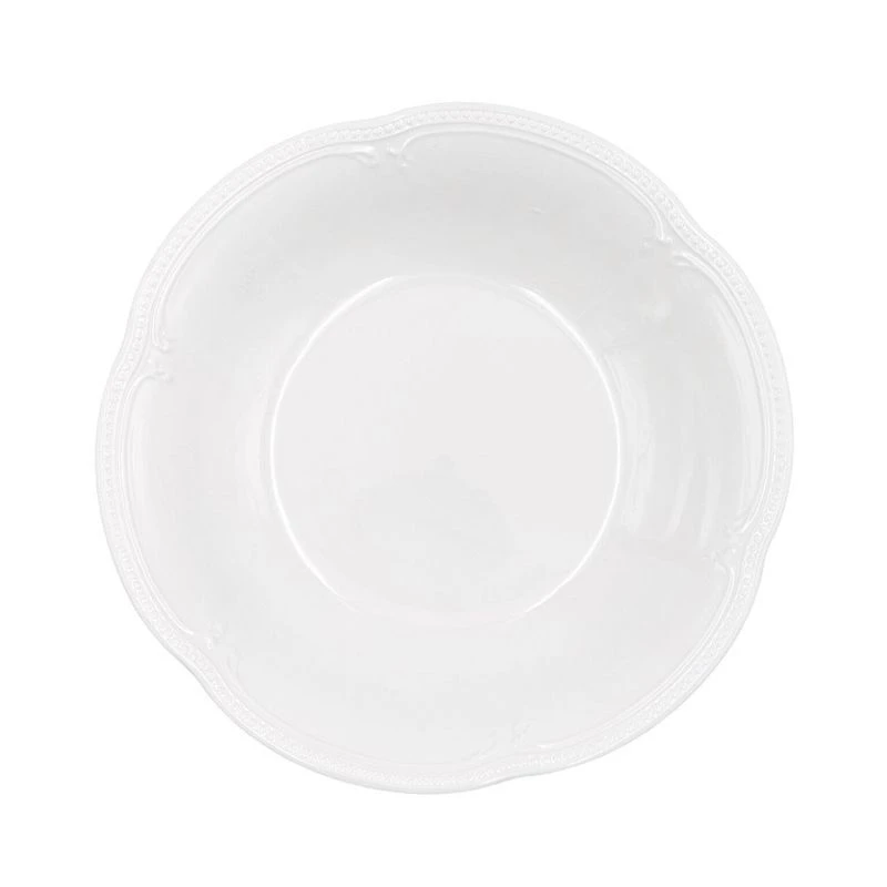 Тарелка глубокая 500мл 22,5*4см фарфор White Ornaments (32)