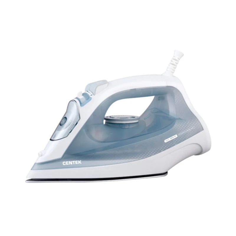 Утюг пластик Centek CT-2308 белый 2800Вт 320мл, керам.подошва, самоочистка (6)