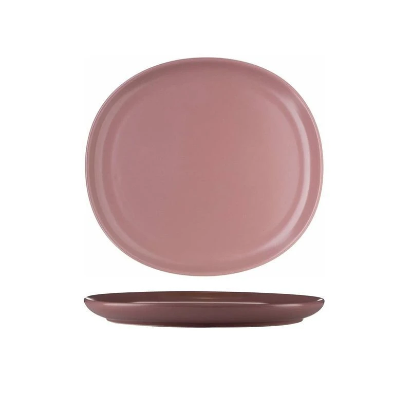 Тарелка мелкая 21см керамика BILLIBARRI LESS MATT Dark PURPLE десертная (6)