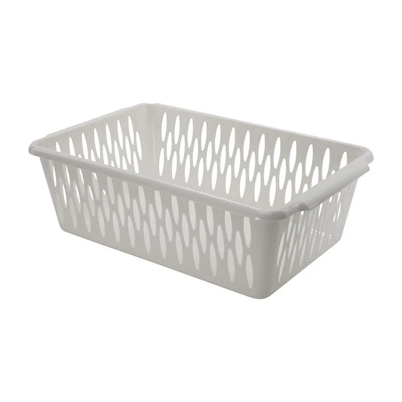 Корзинка 30*19,5*9,5см пластик Light M белое облако (39)