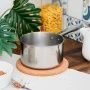 Ковш 1,7л нерж.сталь ASTELL без крышки d18см AST-002-КШ-18 (30)