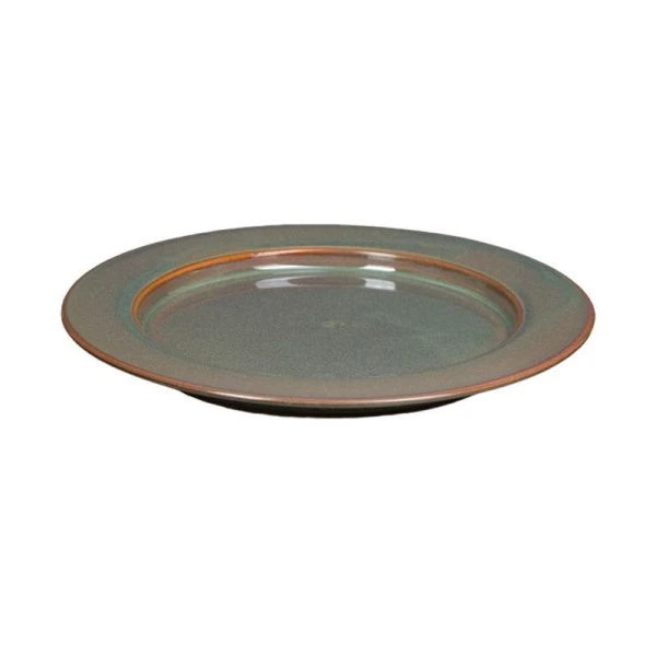 Тарелка 21см фарфор GOURMET COLORE сине-зеленый десертная [LQ-QK15173B-YB001] (6)