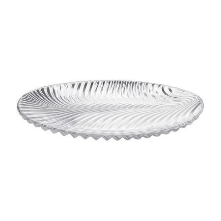 Тарелка мелкая 24см стекло Deli Glass обеденная DSP6102-3 (24)