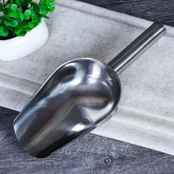 Совок для сыпучих продуктов 1,5л 22см нерж.сталь S-9 (200)