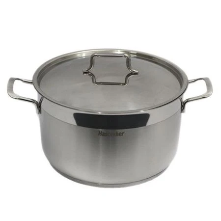 Кастрюля 4,5л 22*12см нерж.сталь АНЕТТ индукция 1110.004 (1)