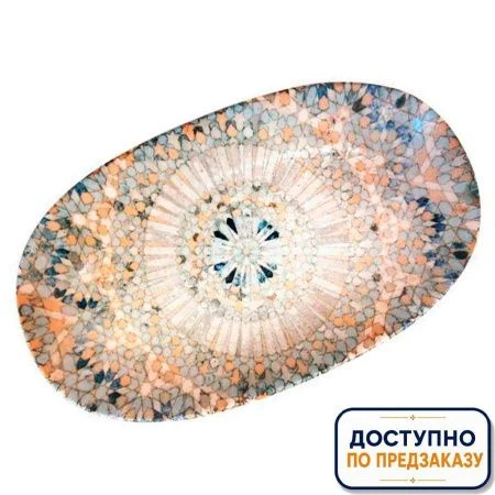 Блюдо 24*14см фарфор МОЗАИК овальное S-MT-LUCMZGRM24OKY (12)
