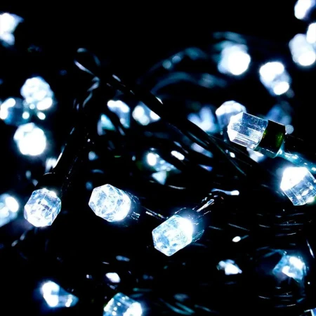 Гирлянда эл. 9,2м 100LED белый холодный, черный провод, JC-16597 (100)