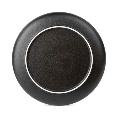 Тарелка мелкая 21см фарфор ROCK BLACK десертная DM8022 (24/6)