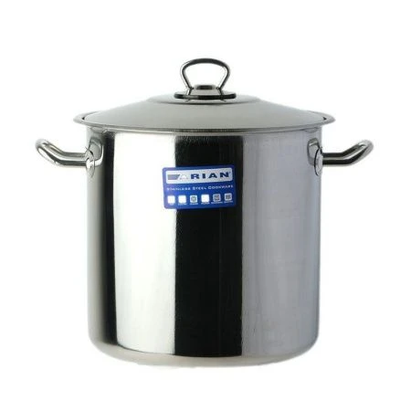 Кастрюля 11л нерж.сталь ARIAN GASTRO высокая 24*24см 1603.009 (2)