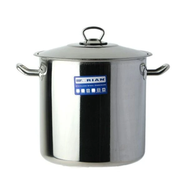 Кастрюля 11л нерж.сталь ARIAN GASTRO высокая 24*24см 1603.009 (2)