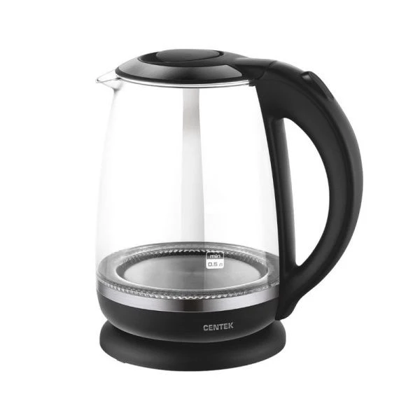 Чайник электрический 2л стекло Centek CT-0015 Sevilla 2200Вт внутр. LED-подсветка (6)