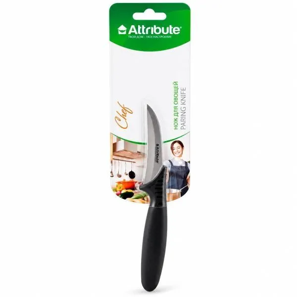 Нож для овощей 8см нерж.сталь CHEF / ШЕФ (72/6) АКС003