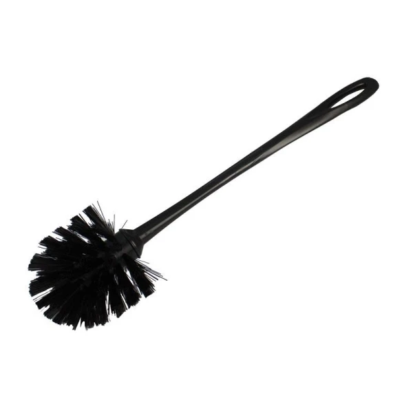 Ершик туалетный без стакана пластик Tule Full Black черный (25) 221321330/01