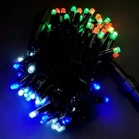 Гирлянда эл. уличная 10м 100LED разноцветный, соединитель JC-16612 (20)