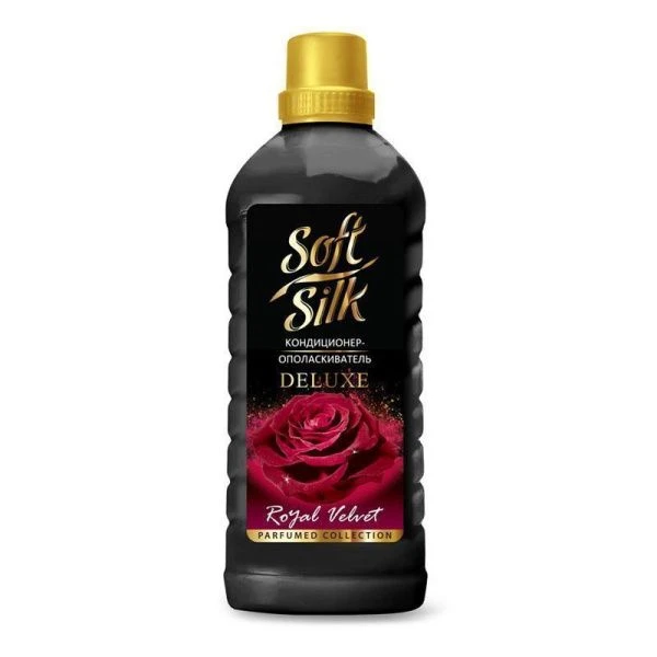 Кондиционер-ополаскиватель 1л Soft Silk DELUXE Royal Velvet (12)