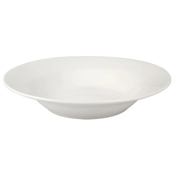 Тарелка глубокая 150мл 18*3,5см фарфор 7" 55 JC-8194 (80)