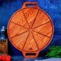 Доска для пиццы 35*2см дуб круглая с ручками подар.уп. TIMBERRY (1)