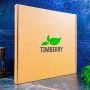 Доска для пиццы 35*2см дуб круглая с ручками подар.уп. TIMBERRY (1)