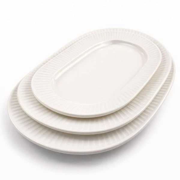 Блюдо 35*19,5см фарфор Forma White овальное 13,5" 805г BW22-14/JC-18232 (4/24)