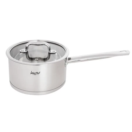 Ковш 3,4л нерж.сталь со стекл.крышкой 20см индукция Ivlev Chef Royal (4)