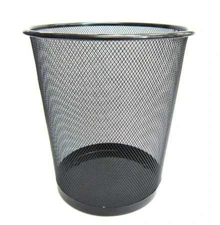 Корзина для бумаг 12л 34*28см металл JC-2700 (24)