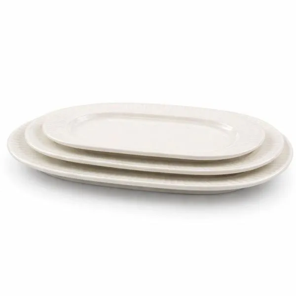Блюдо 35*19,5см фарфор Forma White овальное 13,5" 805г BW22-14/JC-18232 (4/24)