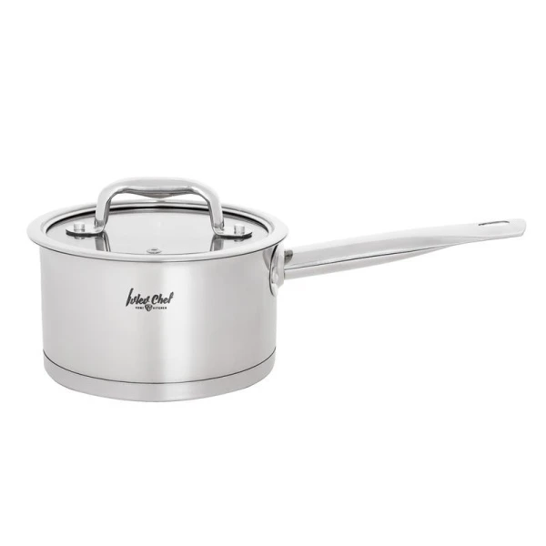 Ковш 2,5л нерж.сталь Ivlev Chef Royal со стекл.крышкой 18см индукция (4)