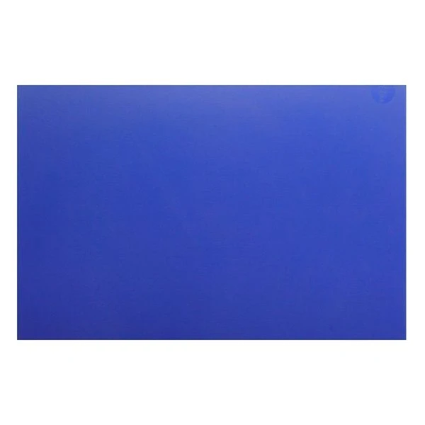 Доска разделочная 50*35*1,8см пластик синяя (10)