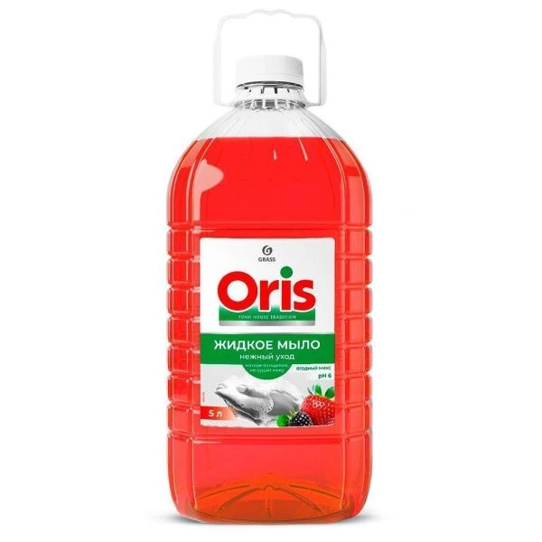 Мыло жидкое 5л ORIS ягодный микс ПЭТ 126146  (2)