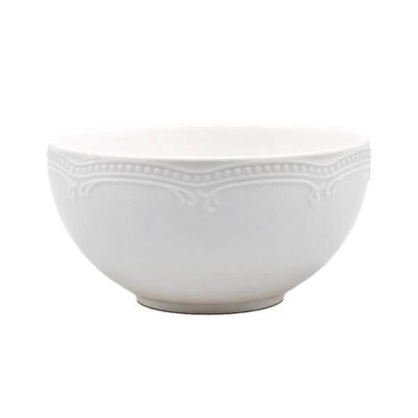 Салатник 600мл 14*7см фарфор White Ornaments (6)