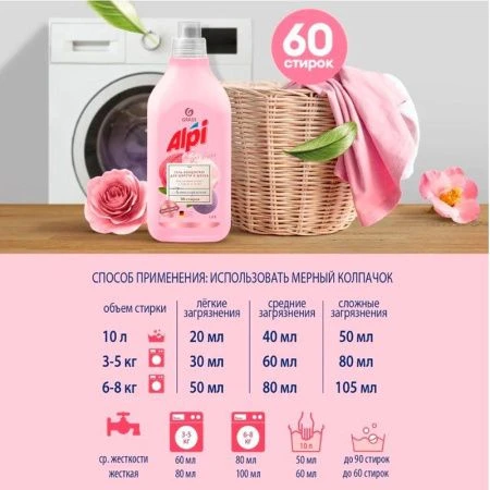 Гель-концентрат для стирки шерсти и шелка 1,8л ALPI (6)