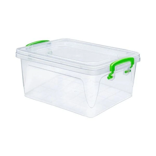 Контейнер пищевой 3,8л 308*205*105мм пластик FRESH BOX SLIM (36)