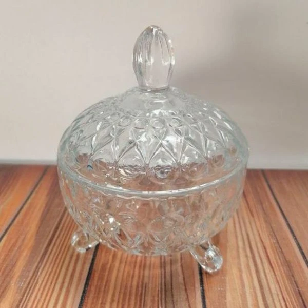 Сахарница стекло с крышкой (48)