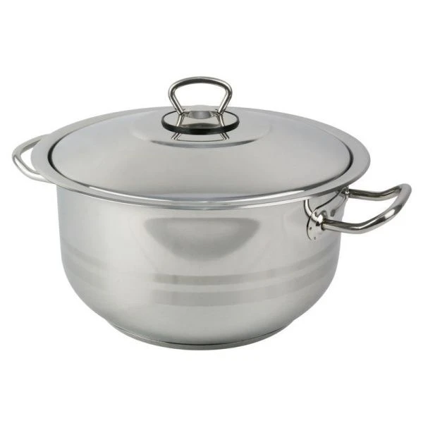 Кастрюля 12л 30*20см нерж.сталь ARIAN GASTRO все виды плит 9175.008 (2)