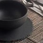 Салатник 500мл 15см фарфор ROCK BLACK DM8023 (24/6)