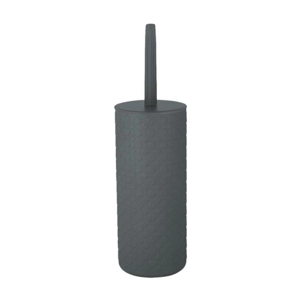 Ершик туалетный закрытый 10*35,5см пластик BLACK (12)