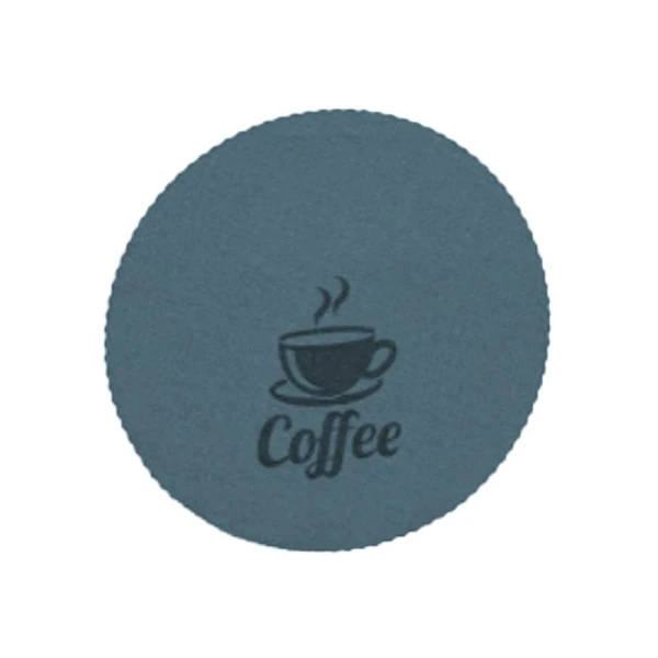 Салфетка сервировочная 32см ПВХ COFFEE коричневая JC-15506 (300)