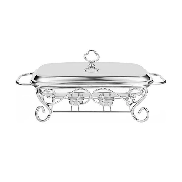 Мармит 2,2л стекло на мет.подставке Silver (6)
