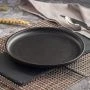 Тарелка мелкая 21см фарфор ROCK BLACK десертная DM8022 (24/6)