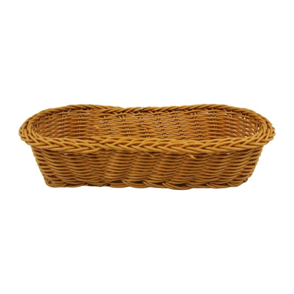 Корзинка плетеная 25*12*5см пластик LJ31/JC-15439 (240)
