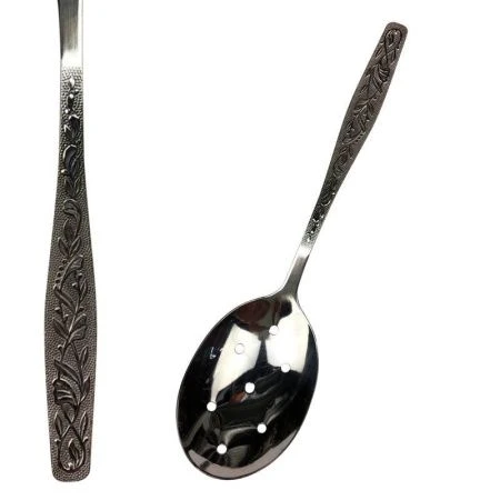 Ложка - шумовка нерж.сталь УРАЛОЧКА 18/0 М13 н01м10 (132)