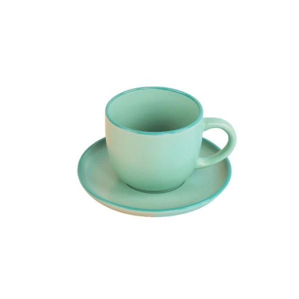 Чайный набор 2пр керамика MACARONS на 1 персону 350мл DM7004 (12)