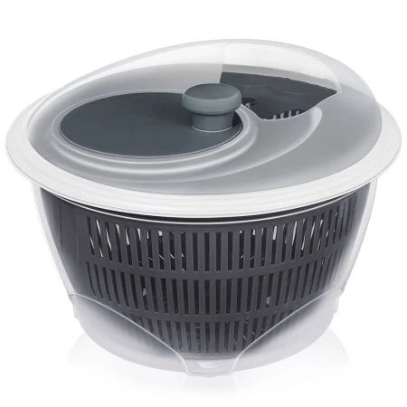 Сушилка для зелени 4л пластик Spinner графитовая (8)