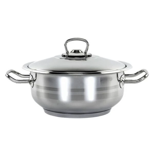 Кастрюля 2,8л нерж.сталь ARIAN GASTRO 20*10см 9175.003/ все виды плит (4)